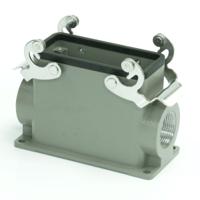 208-5000 RS PRO Heavy Duty Power Connector Housing, PG21 Thread, Side Entry