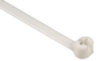 7tag009570r0003-ty24mfr Thomas & Betts Cable Ties, 140mm x 3.6 mm, White Nylon, Pk-100