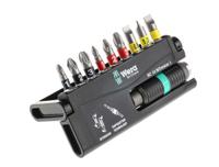05056374001 Wera Driver Bit Set 10 Pieces, Hexagon, Phillips, Pozidriv, Slotted