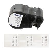 m5-01-425-ft Brady B-425A Black on White Label Printer Labels, 1.575 in Length, 1.181 in Width, 1.575in Label Length, 1.181in Label