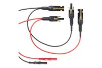 pvlead3 Fluke Test Leads, 20A, 1 kV ac/dc, 600 V ac/dc, Red/Black, 0.9m Lead Length