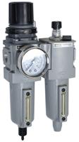 p32ca14seanglnw-r2 Parker G 1/2 FRL, Automatic Drain, 5μ Filtration Size - With Pressure Gauge