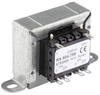 504-789 RS PRO 6VA 2 Output Chassis Mounting Transformer, 20V ac, IEC 61558-2-6