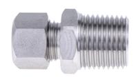 286-793 RS PRO 1/2 BSPT Compression Fitting for Use with Thermocouple or PRT Probe, 6mm Probe, RoHS Compliant Standard