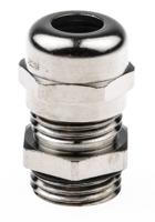 53112210 Lapp SKINTOP Series Metallic Nickel Plated Brass Cable Gland, PG9 Thread, 3mm min., 8mm max., IP68