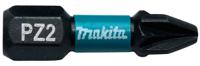 b-63644 Makita Hexagon Screwdriver Bit, PZ2 Tip, 25 mm Overall