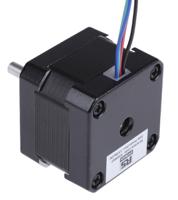 535-0467 RS PRO Hybrid, Permanent Magnet Stepper Motor, 0.22Nm Torque, 2.8 V, 1.8°, 42.3 x 42.3mm Frame, 5mm Shaft