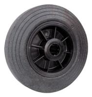 1801020 Guitel Hervieu Black Rubber Trolley Wheel, 175kg