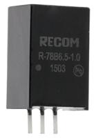 r-78b65-10 Recom Switching Regulator, Through Hole, 6.5V dc Output Voltage, 32V dc Input Voltage, 1A Output Current, 1 Outputs