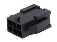 43020-0600 Molex, Micro-Fit 3.0 Male Connector Housing, 3mm Pitch, 6 Way, 2 Row