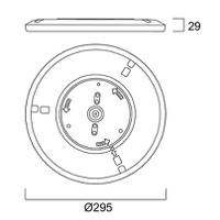 90097 Sylvania LED 22 W Smart Ceiling Light 4000K