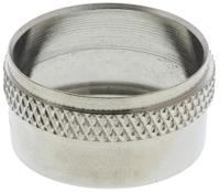 7tca296020r0129-sp2020c Adaptaflex Smooth Entry Bush, Conduit Fitting, 20mm Nominal Size, Brass, Silver IP54 rating