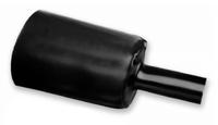 rhw-5616-1200adh-0 TE Connectivity Adhesive Lined Halogen Free Heat Shrink Tubing, Black 56mm Sleeve Dia. x 1.2m Length 4:1 Ratio, RHW