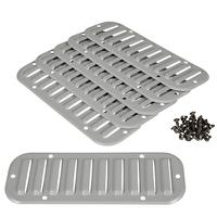 nsycag180x62m Schneider Electric NSY Series Steel Ventilation Grill for Use with Thermal Management, 208 x 90mm