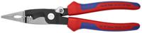 13-92-200 Knipex Combination Pliers, 200 mm Overall, Straight Tip