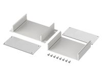 97218080hmt1-filotec-f-1048-80-wl-set Bopla Filotec (Set) Series Aluminum (Anodized) Aluminium Enclosure, IP40, Flanged, Aluminum (anodized) Lid, 80 x 105 x