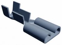5-160432-4 TE Connectivity FASTON .250 Uninsulated Female Spade Connector, Receptacle, 6.35 x 0.81mm Tab Size, 0.5mm² to 1.5mm²