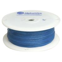 6450-bl005 Alpha Wire, Alpha Essentials Data & Bus Cable series Foil/Braid Shield Blue Twinaxial Cable, 8.23mm OD 30m, 78 Ω