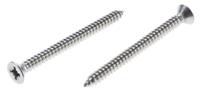 797-6169 RS PRO Plain Stainless Steel Countersunk Head Self Tapping Screw, N°8 x 2in Long 50mm Long