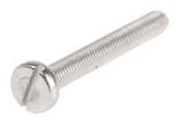 130-678 RS PRO Slot M5 Pan A2 304 Stainless Steel Machine Screws DIN 85 x 40.0mm
