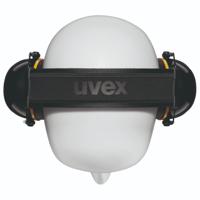 2630020 uvex K Series Ear Defender with Ear Plug, 33dB, Black, Yellow