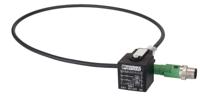 1434895 Phoenix Contact Male 3 way M12 to 3 way DIN 43650 Form A Sensor Actuator Cable, 0.6 m