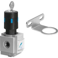 ms4-lr-14-d6-e11-wr Festo G 1/4 Regulator -, 1/4in, 14bar max. input, MS4-LR-1/4-D6-E11-WR