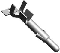 926868-1 TE Connectivity Universal MATE-N-LOK Series Male Crimp Terminal, 16AWG Min, 13AWG Max