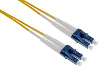172-7308 RS PRO LC to LC Simplex Single Mode OS1, OS2 Fibre Optic Cable, 900μm, Yellow, 20m