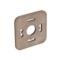 731739004-gdm-3-21-epdm Hirschmann Brown Flat Gasket IP67 for use with Form A Female Connectors