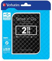 136-7748 Verbatim Store 'n' Go 2.5 in 2 TB External Portable Hard Drive