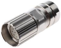s2bg12 Baumer Circular Connector, 12 Contacts, Cable, M23 Connector, Socket, Female, IP67, S2BG12 Series