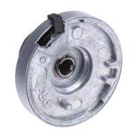 25a11b10 Vishay 46mm Chrome Potentiometer Knob for 6.35mm Shaft Splined, 25A11B10