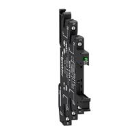 rslzva4 Schneider Electric Harmony Relay RSL 5 Pin 230V ac/dc DIN Rail Relay Socket, for use with B4ND Relays, RSL1 Relays