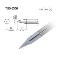 t50-d06 Hakko FX9703 0.6 mm Chisel Soldering Iron Tip for use with FX9703