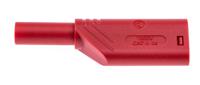 934099101 Hirschmann Test & Measurement Red Male Banana Plug, 4 mm Connector, Screw Termination, 24A, 1000V, Nickel Plating