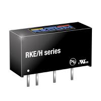 rke-2405sh Recom RKE/H DC-DC Converter, 5V dc/ 200mA Output, 21.6 → 26.4 V dc Input, 1W, Through Hole, +85°C Max Temp -40°C