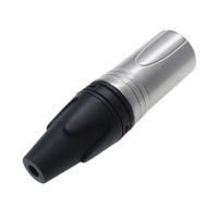 208-5179 RS PRO Cable Mount XLR Connector, Male, 75 V, 6 Way, Nickel Plating