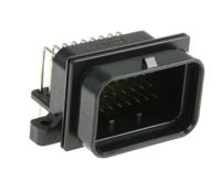 6437288-2 TE Connectivity, SUPERSEAL Automotive Connector Plug Through Hole 34 Way, Solder Termination