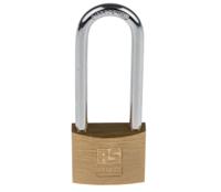 781-6004 RS PRO Key Brass Padlock, 6mm Shackle, 40mm Body