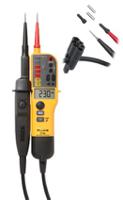 fluke-t130 Fluke T130, LCD Voltage tester, 690V, Continuity Check, Battery Powered, CAT III 690V