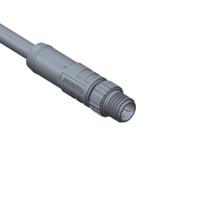 m8s-03bmmm-sl7d01 Amphenol Industrial Circular Connector, 3 Contacts, M8 Connector, Plug, Male, IP67