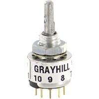 56dp36-01-1-ajn Grayhill DP10T Rotary Switch