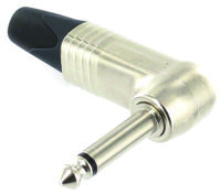np2rx Neutrik Jack Connector 6.35 mm Cable Mount Mono Plug, 2Pole