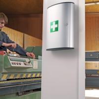 197323 Durable FIRST AID BOX L EMPTY First Aid Cabinet 400 mm x 302mm x 118 mm