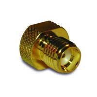 132361 Amphenol RF, Jack Cable Mount SMA Connector, 50Ω, Threaded Termination, Straight Body
