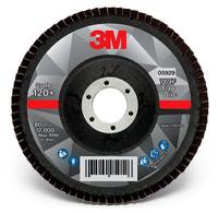 7100196815 3M Zirconia Aluminium Flap Disc, 125mm, Fine Grade, P120 Grit