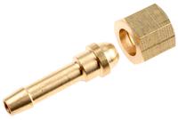 362-6914 RS PRO Hose Connector Hose Tail Adaptor, BSP 1/4in 1/4in ID