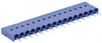 75915-416lf Amphenol Communications Solutions Dubox Series Straight Through Hole Mount PCB Socket, 16-Contact, 1-Row, 2.54mm Pitch,