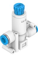 vrpa-c-q6-e Festo Push In 6 mm Regulator - 1bar to 8bar, 8bar max. input, VRPA-C-Q6-E